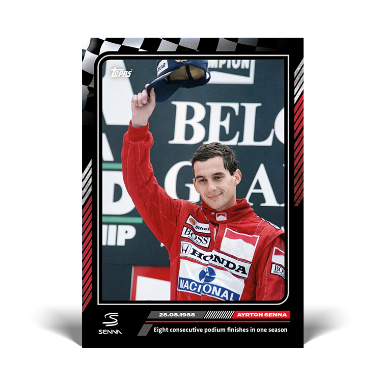 Topps UK - The Story of Senna - Card #21