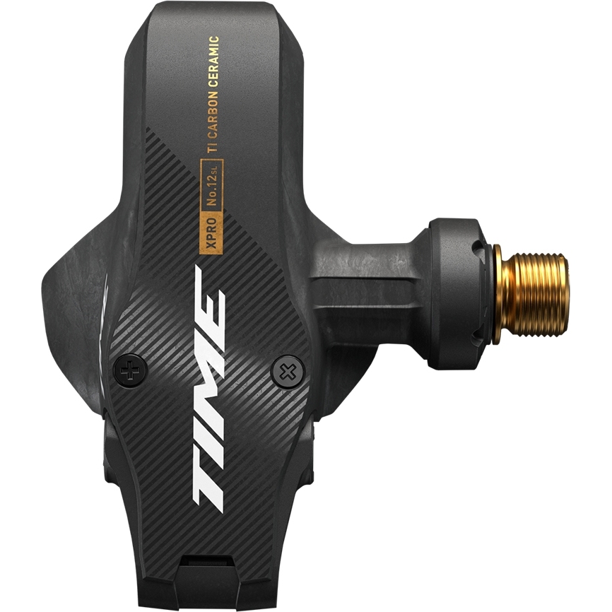 Time XPRO 12 SL Pedal - ICLIC - Q-Factor 51mm - carbon/gold - PD-XPRO-12SL-C1