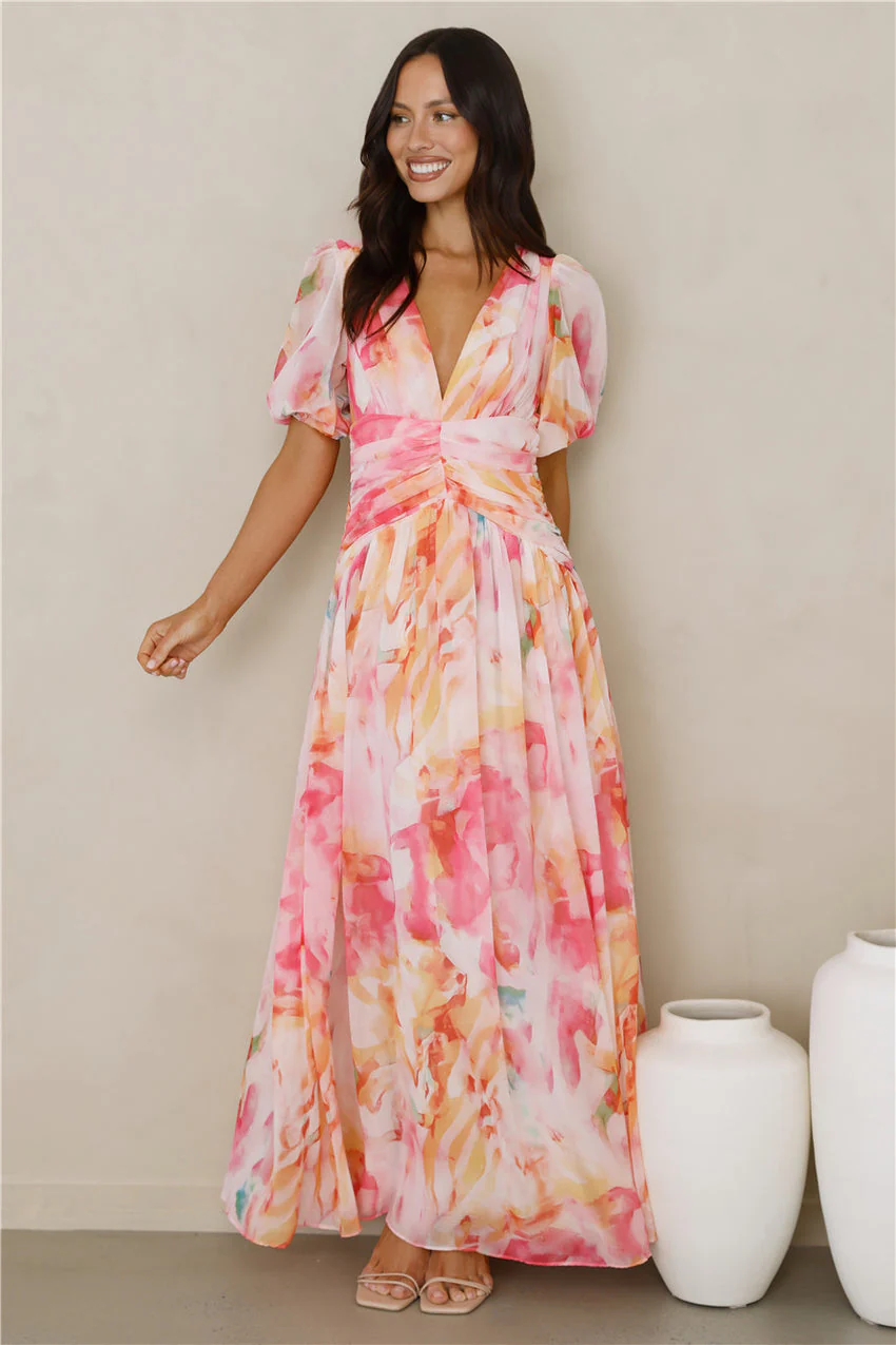 Creative Energy Maxi Dress Print