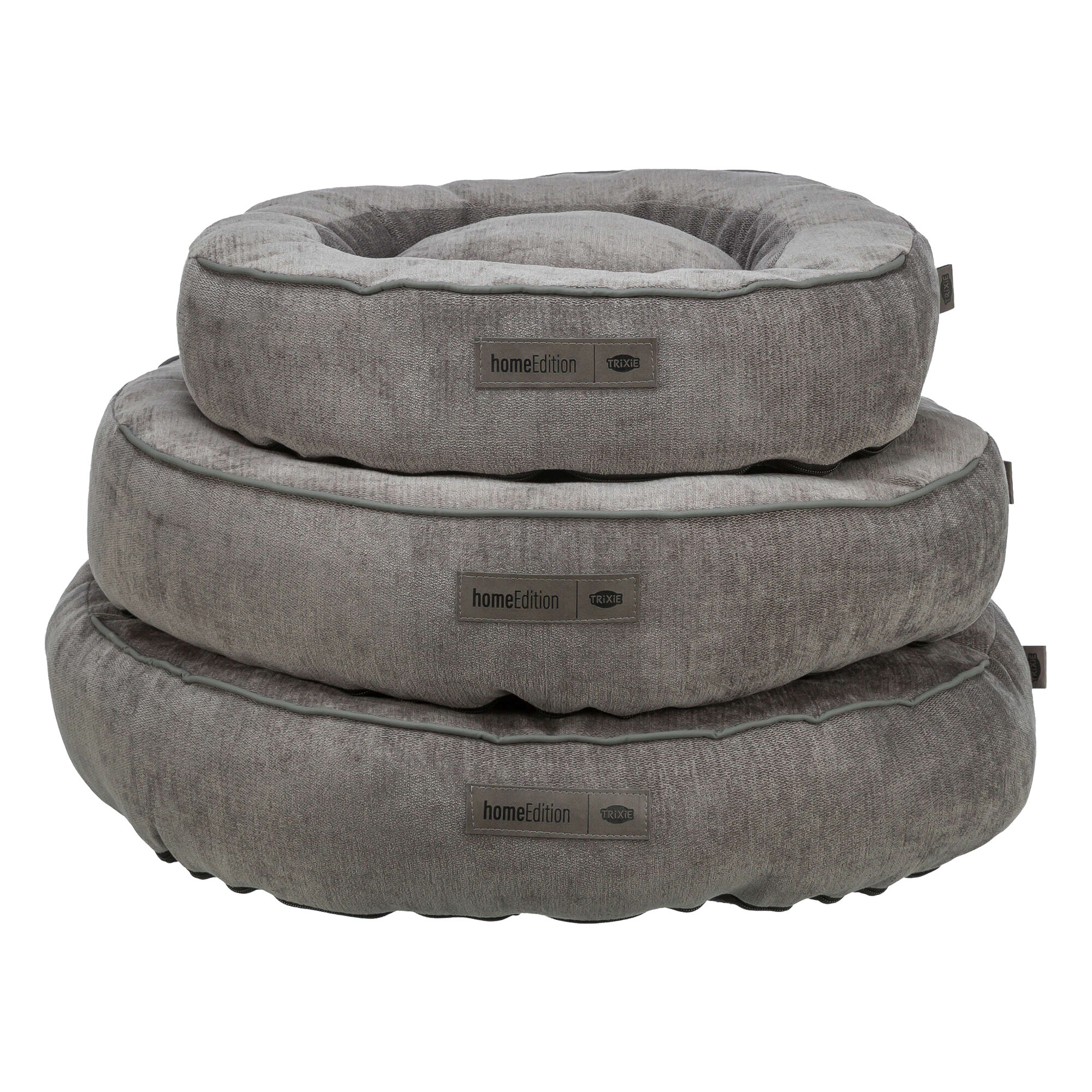Trixie Vital Dogbed Lennox - Round - Gray - 50 cm