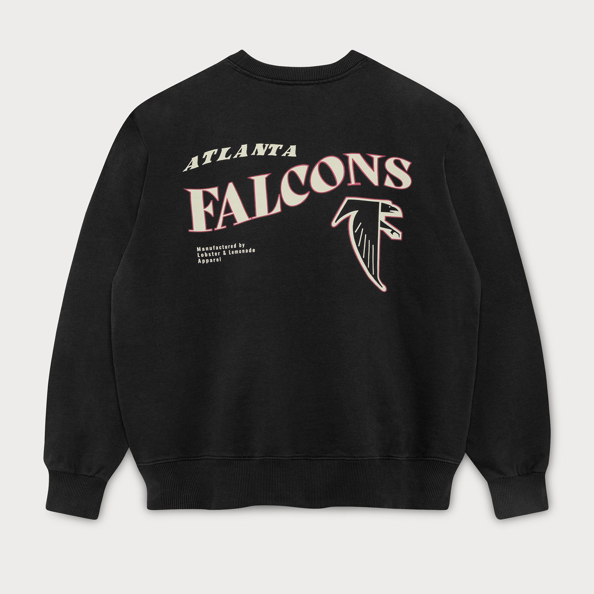 Atlanta Falcons L&L '96 Classics NFL Crew Sweater Black