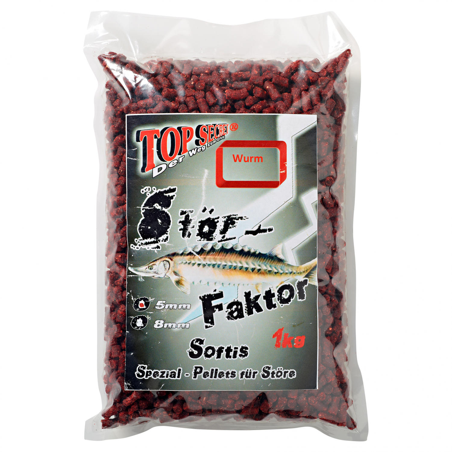 Top Secret Pellets Stör Faktor (Worm Flavour)