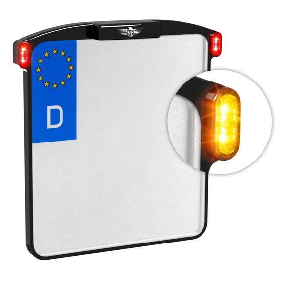 License plate holder Heinz Bikes Rear light Type A UniversalRef: Heiz00553A / 20302079