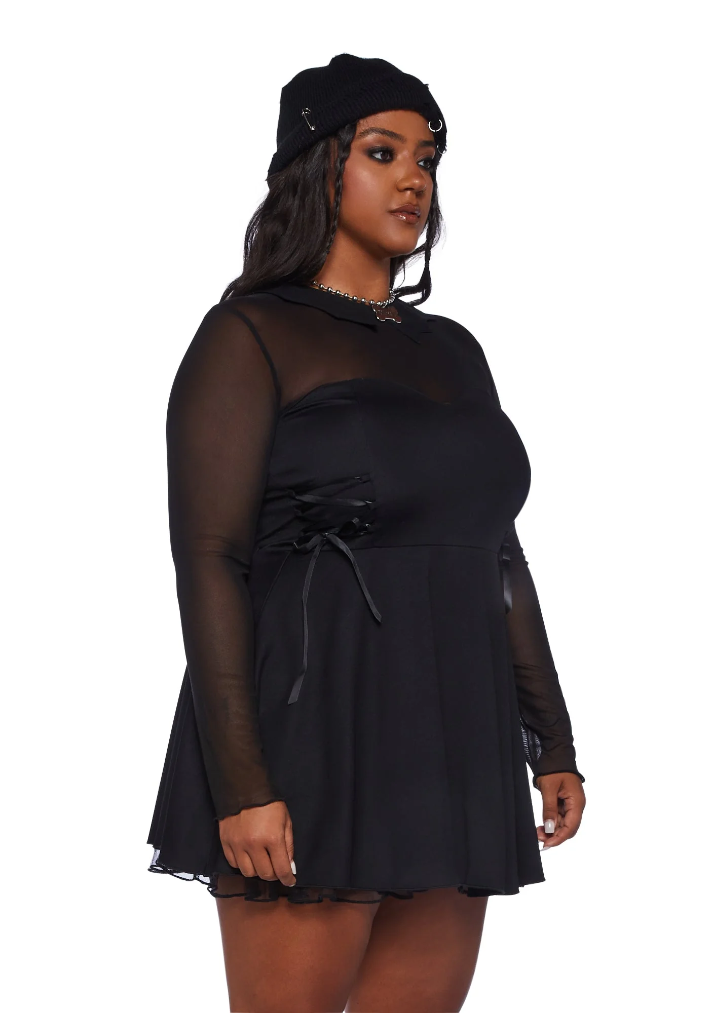 Into The Mists Long Sleeve Dress
