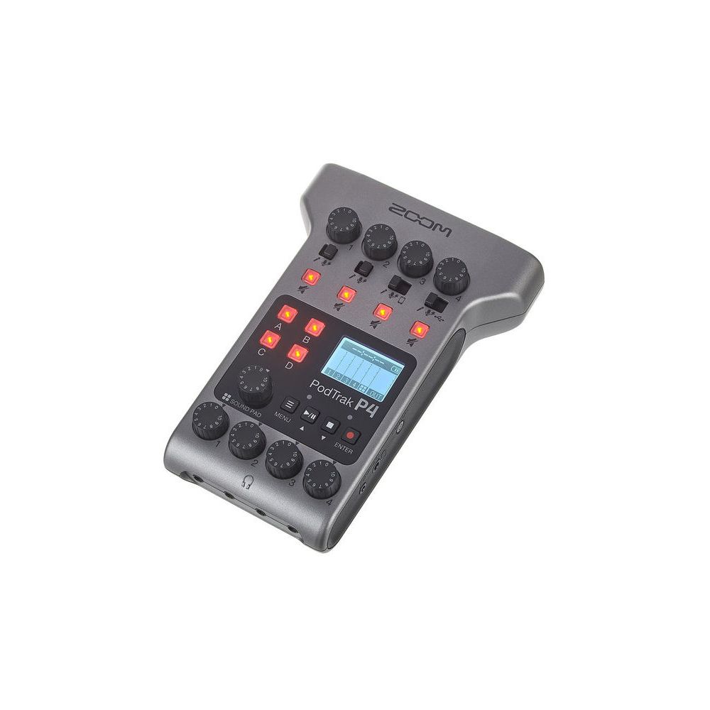 Zoom PodTrak P4 Podcast Mic Set – Thomann Ireland