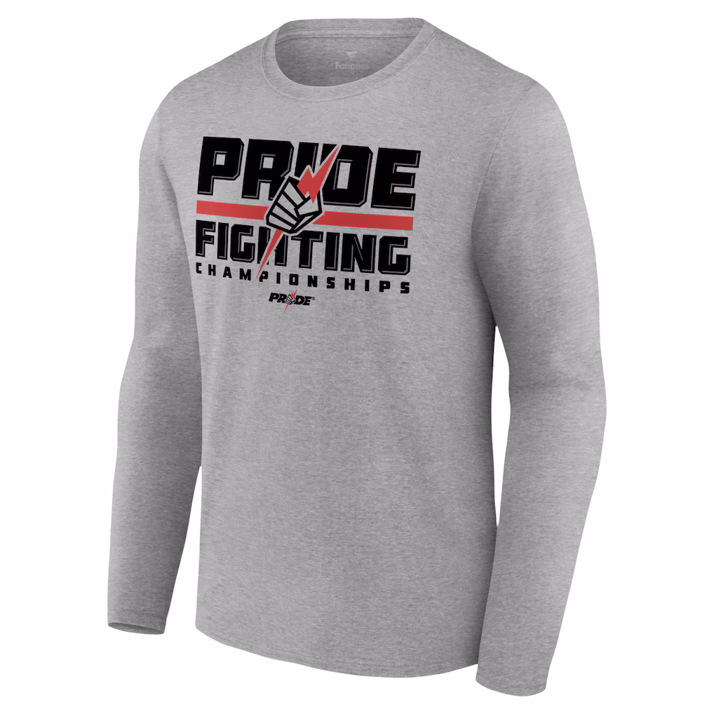 UFC Pride FC Logo Long Sleeve T-Shirt - Mens