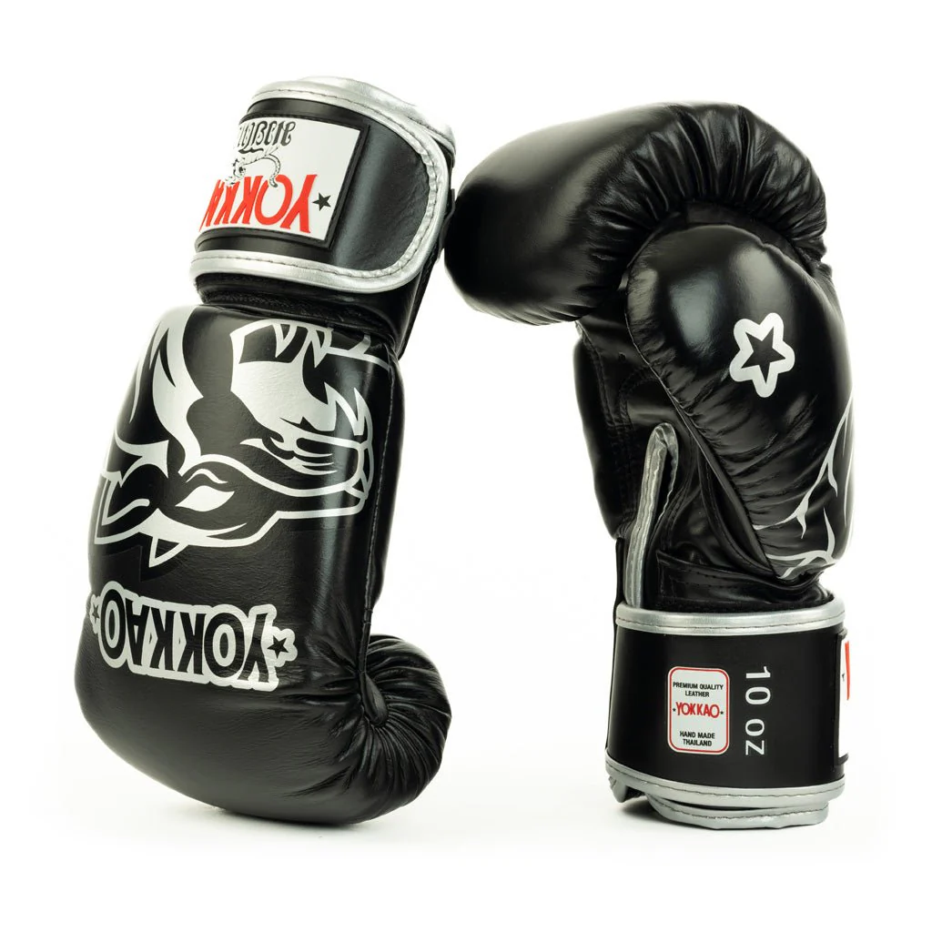Original Boxing Gloves Silver