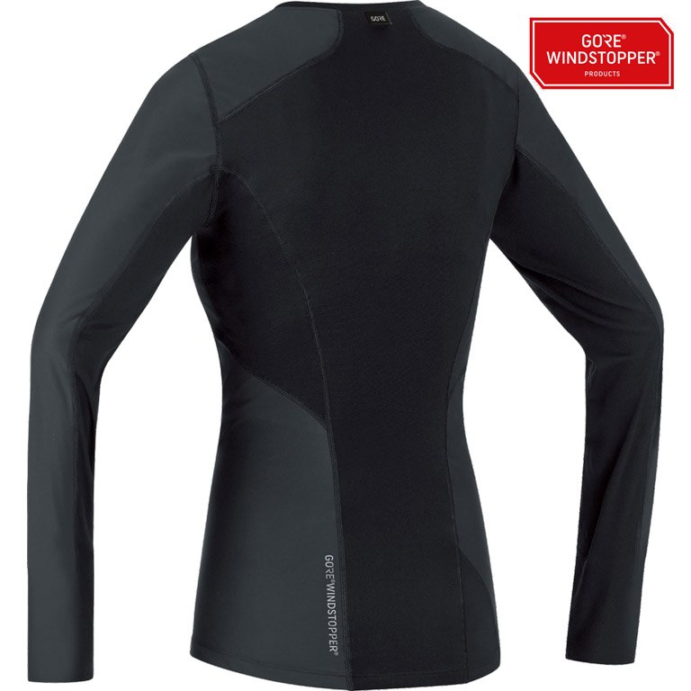 GOREWEAR GORE® WINDSTOPPER® Thermo Longsleeve Base Layer Women - black 9900