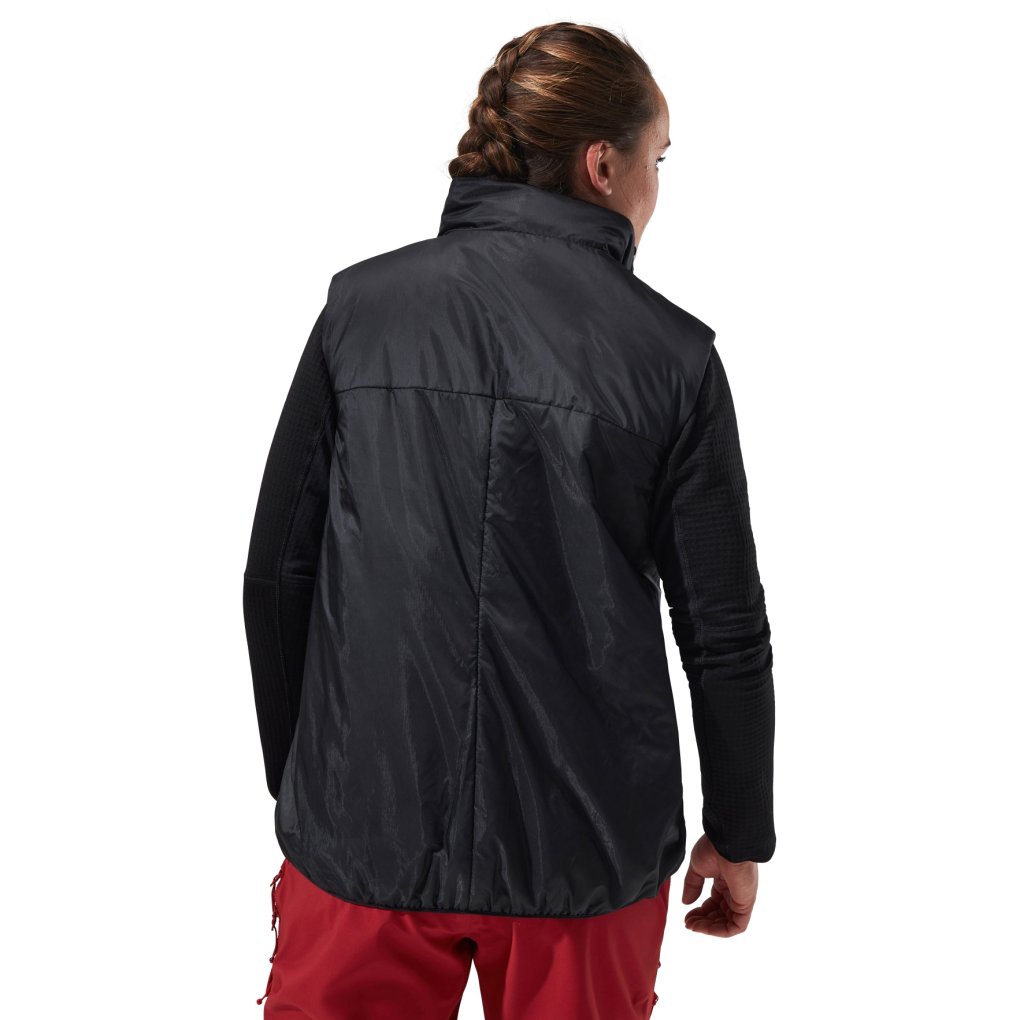 Berghaus MTN Arete LB Synthetic Vest Women - Grey Pinstripe/Jet Black