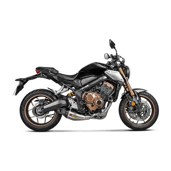Ligne Complète Akrapovic Racing Titane embout carboneRef : S-H6R14-HEGEHT / 18102680
