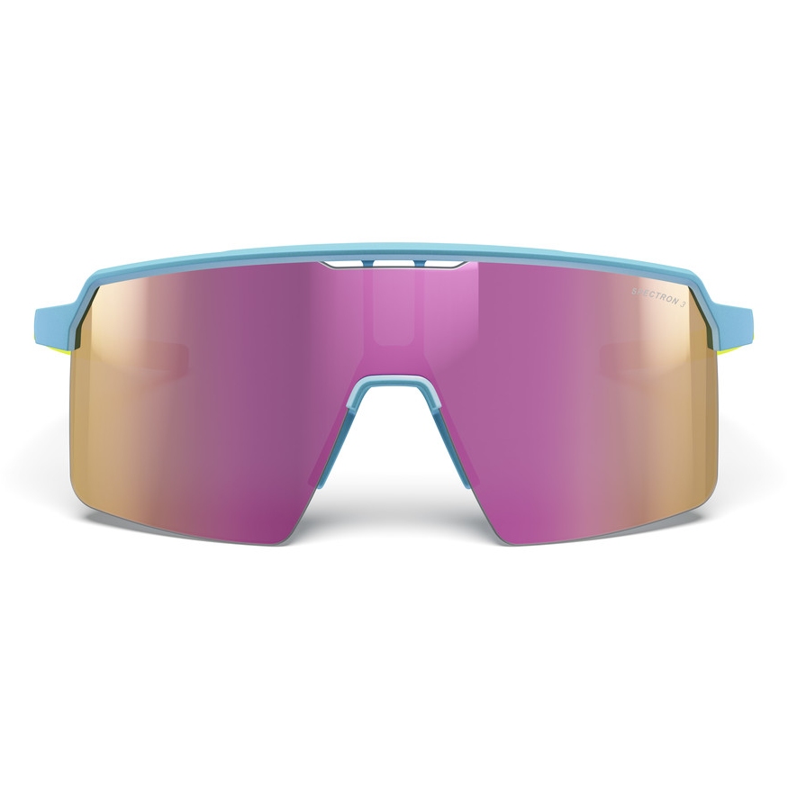 Julbo Intensity Junior Sunglasses - Light Blue / Neongelb - Pink Spectron 3