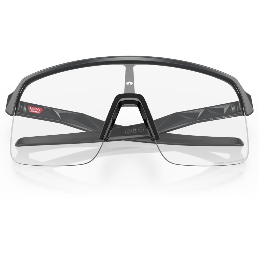 Oakley Sutro Lite Glasses - Matte Carbon/Clear Black Iridium Photochromic - OO9463-4539