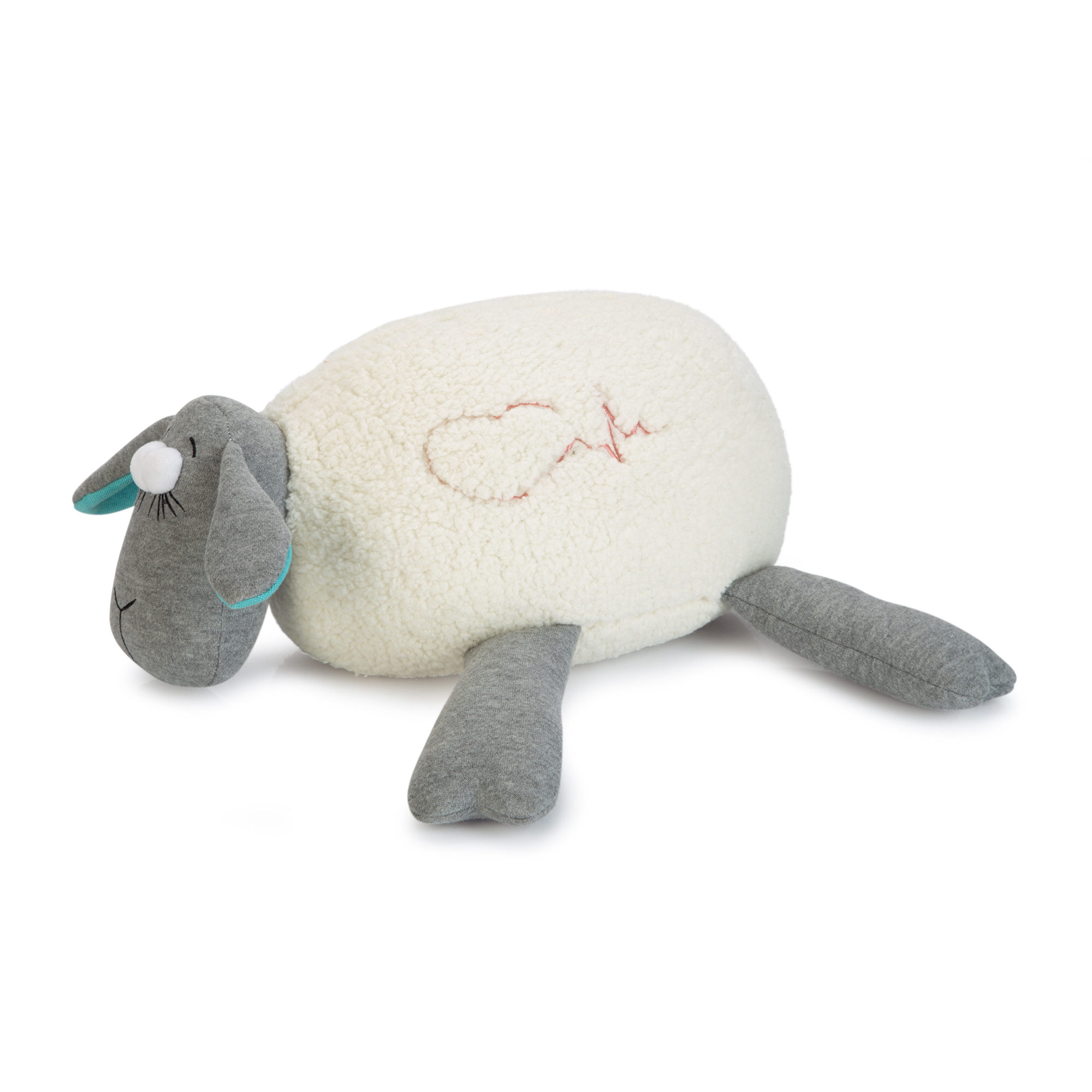Beeztees Puppy Cuddly Sheep Heartbeat