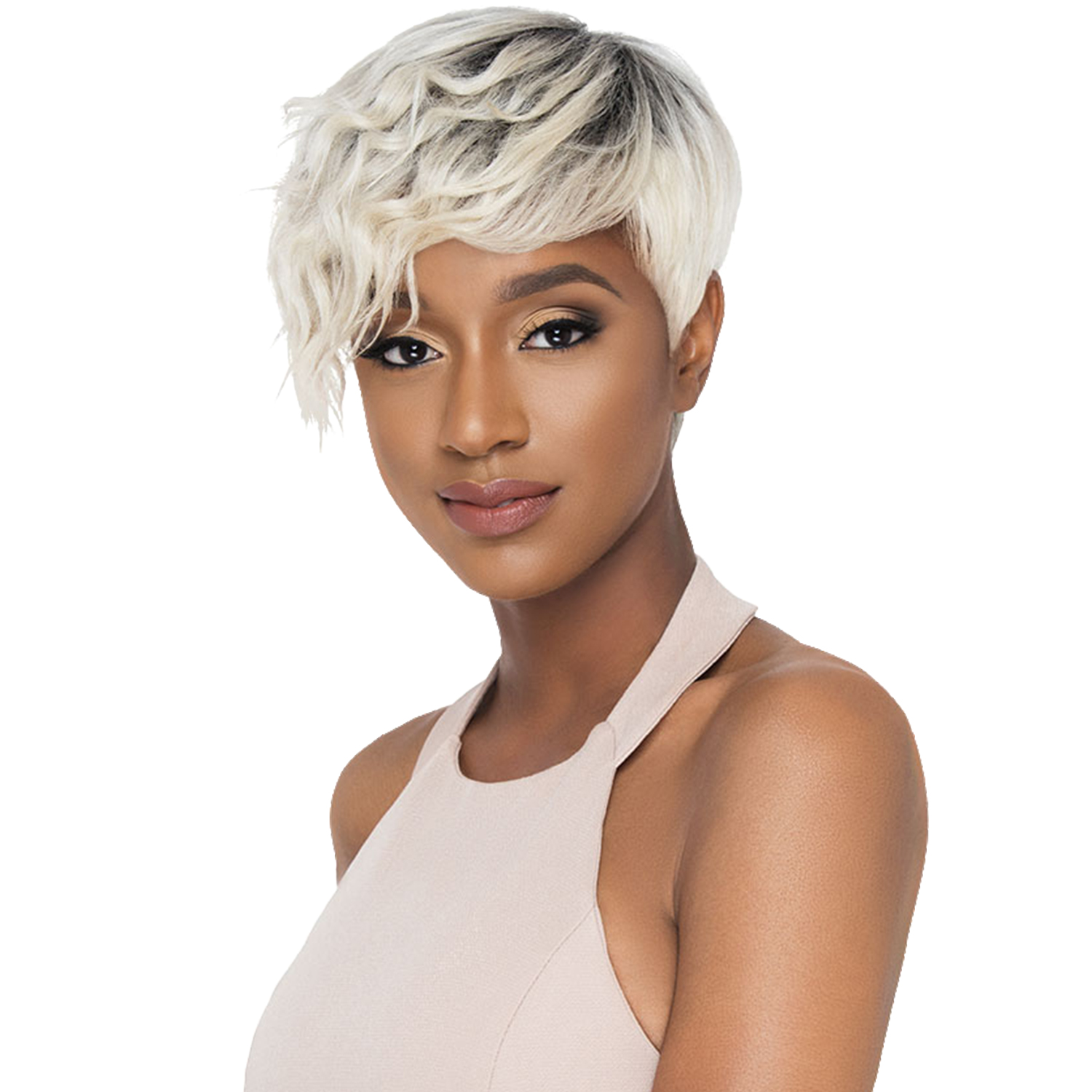 Outre Human Hair Wig Duby Wig Pixie edge