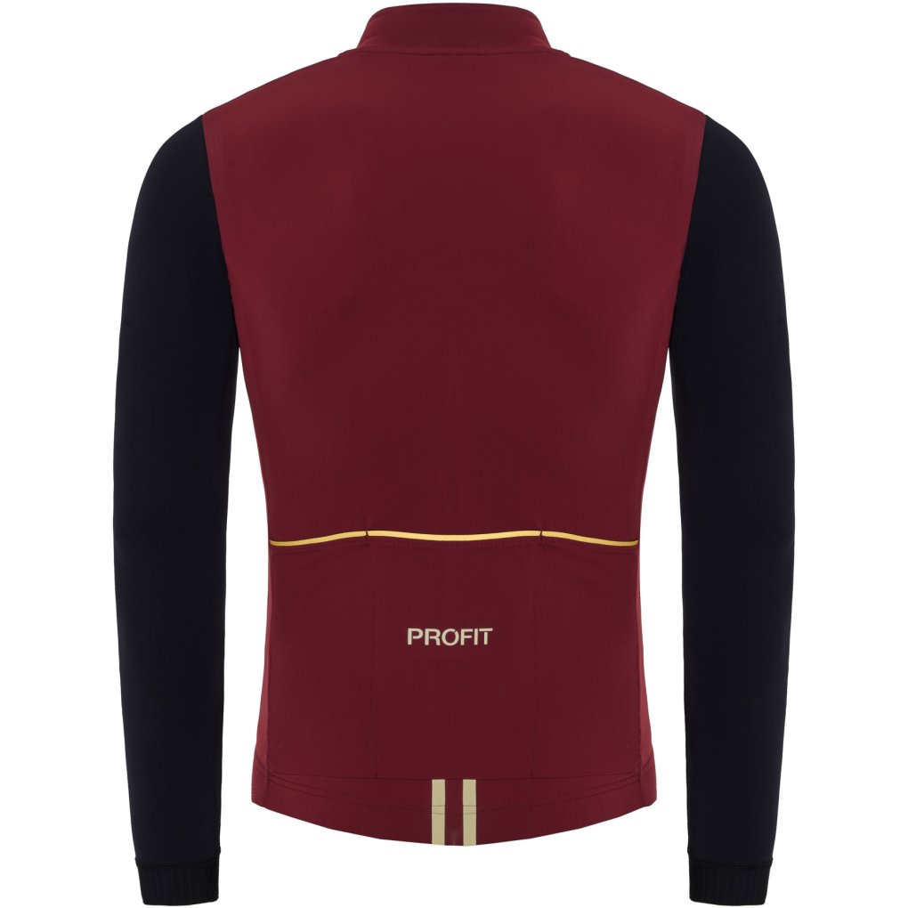Spiuk PROFIT ULTRALIGHT Long-Sleeved Jersey - dark red