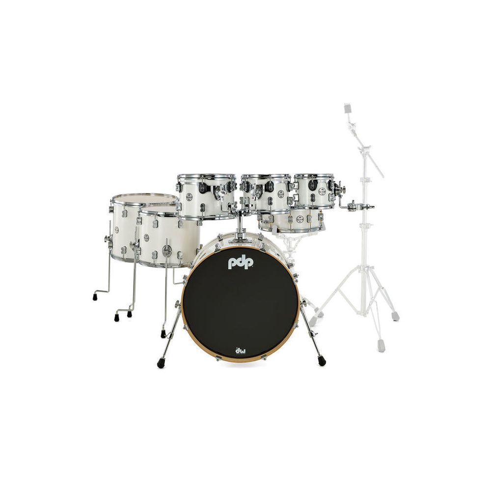 DW PDP CM7 Pearlescent White – Thomann Ireland