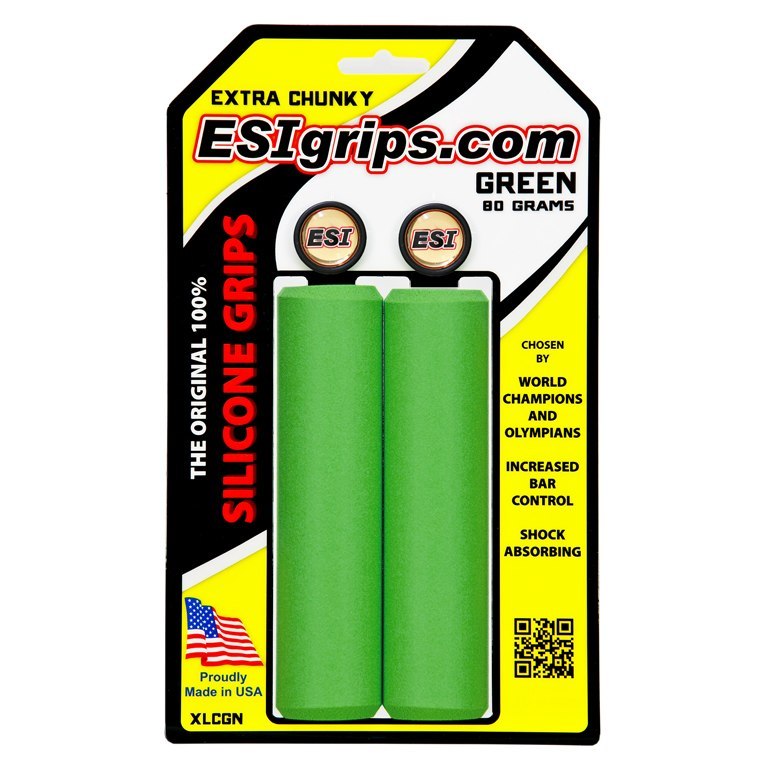 ESI Grips Extra Chunky Handlebar Grips - Green