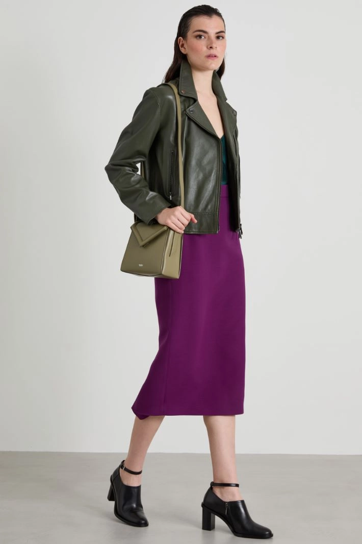 Cady pencil skirt - VIOLET