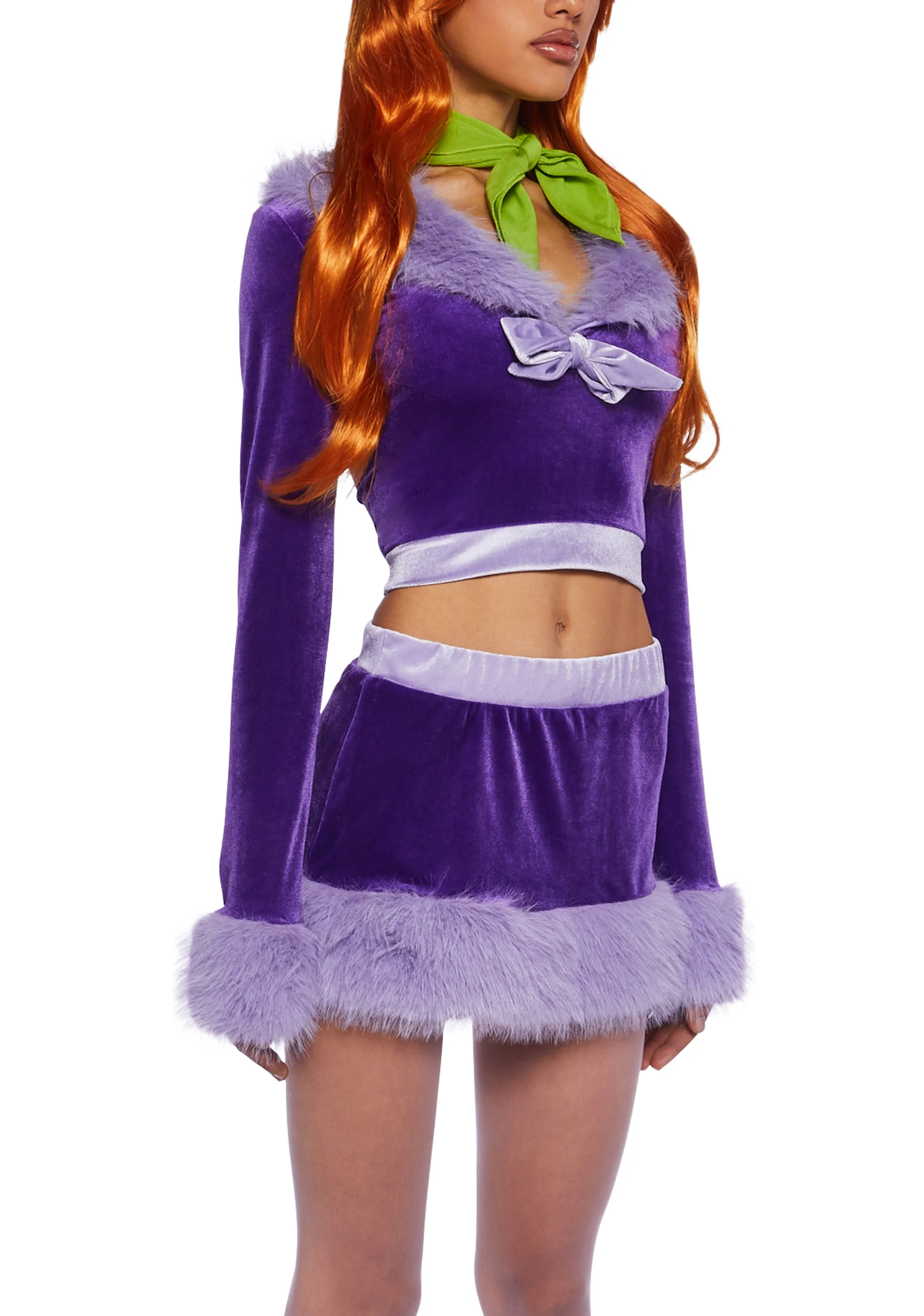 Mystery Crew Hottie Costume and Wig Set