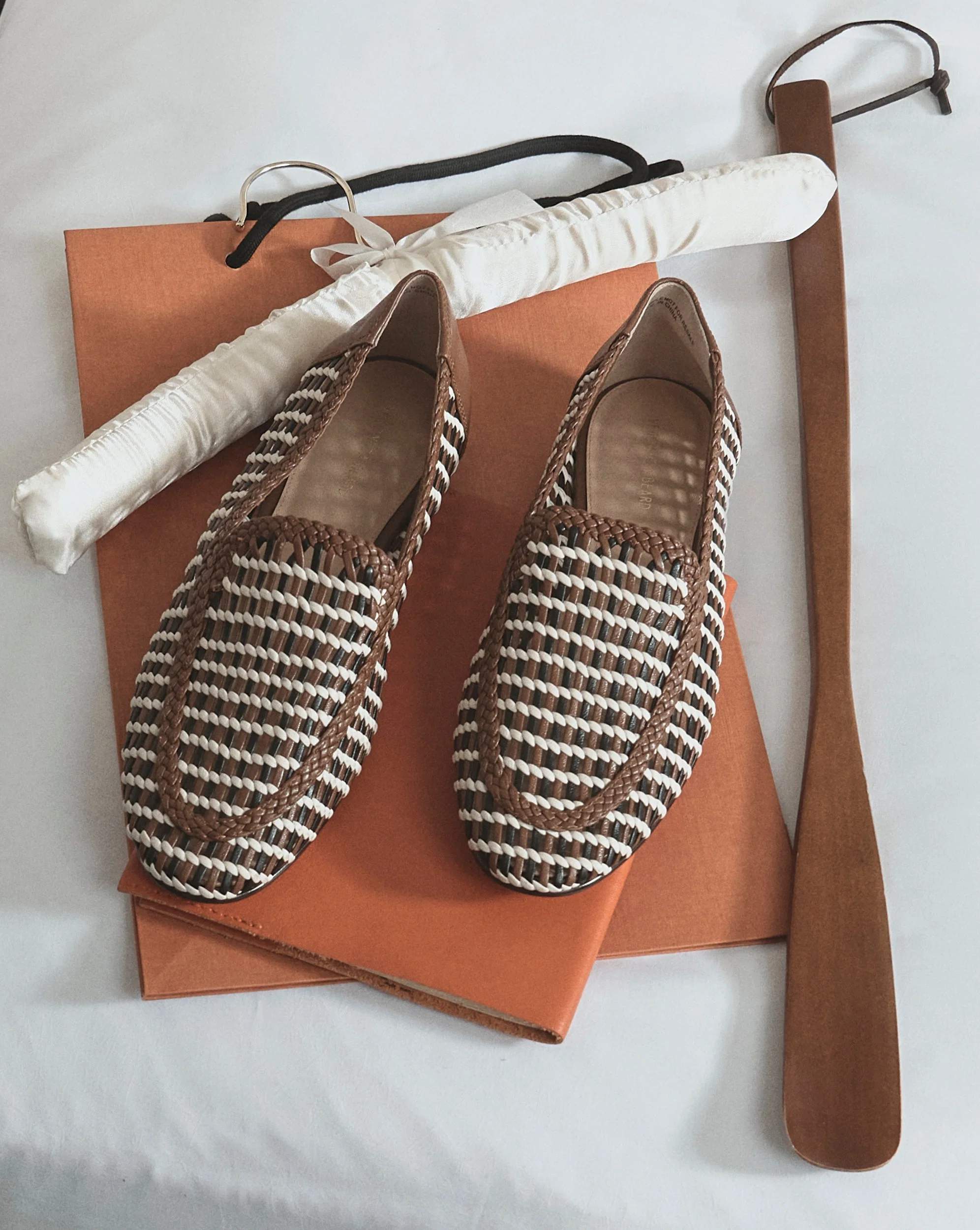 Prilla Woven Leather Loafer