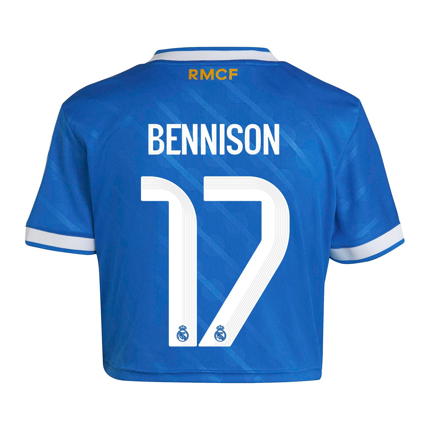 Womens Third Crop Shirt 25/26 Blue