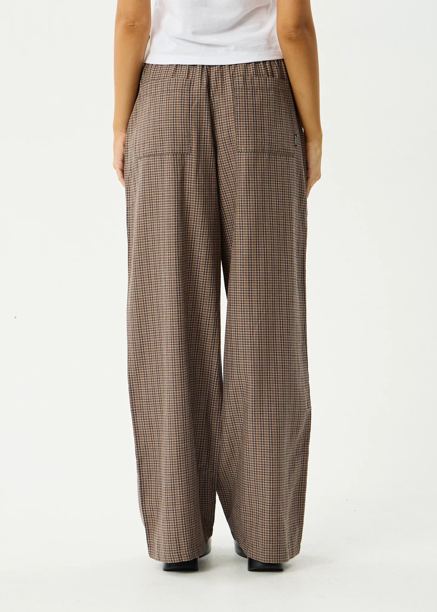 AFENDS Womens Hometown - Pant - Coffee