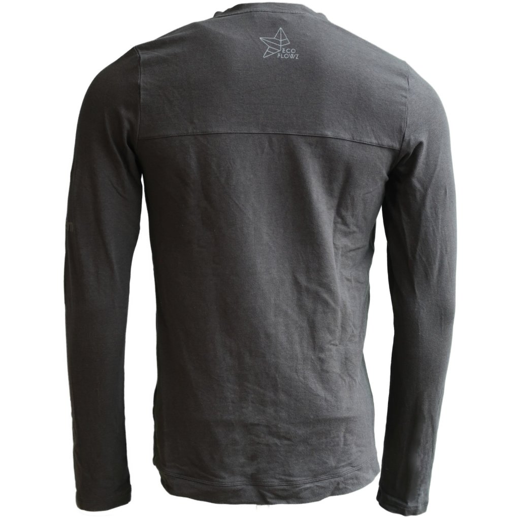 Zimtstern EcoFlowz Longsleeve MTB-Shirt Men - pirate black