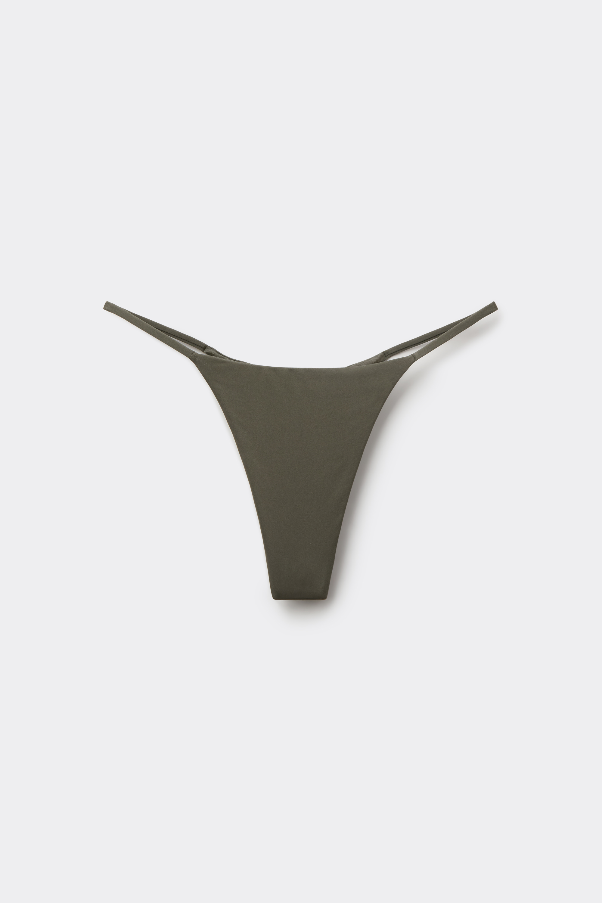Timeless Look Camo Green Tanga Bikini G-String