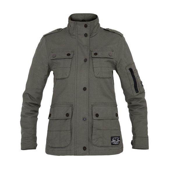 John Doe Women Explorer Motorcycle Jacket - GreenRef: JDE0123