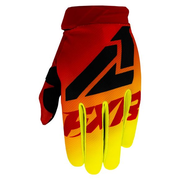 Gants cross FXR CLUTCH STRAP RED/HI VIS 2021 - Rouge / JauneRef : FXR0108