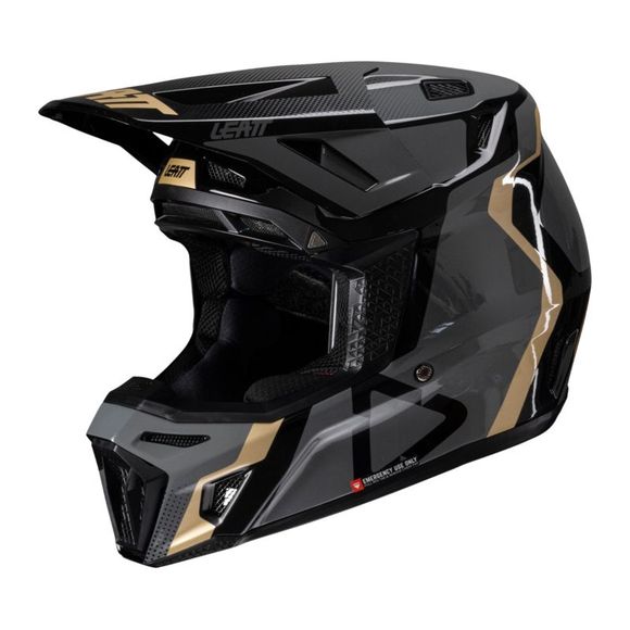 Leatt 8.5 cross helmet with 5.5 mask 2025 - BlackRef: LB0851