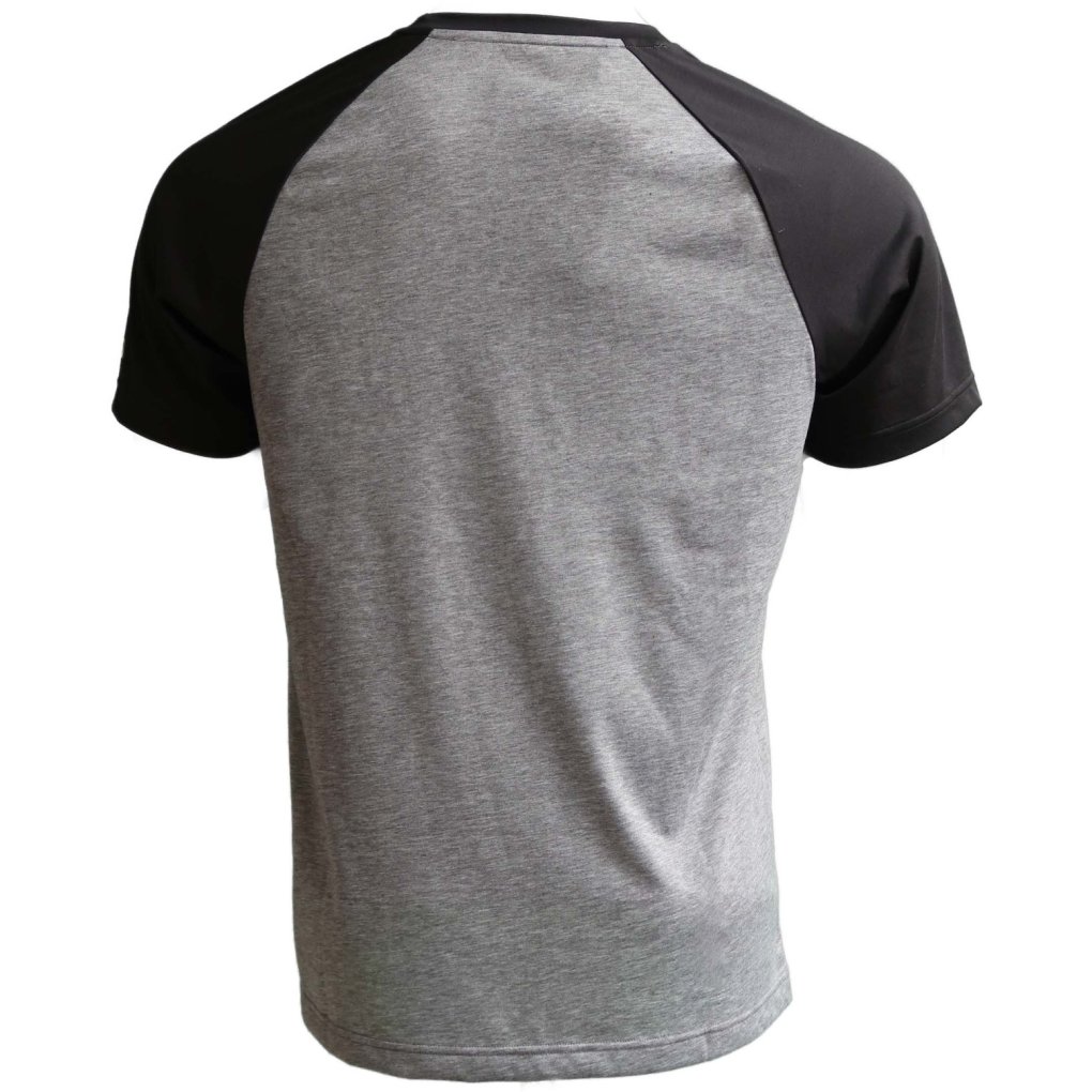 Zimtstern Riderz Short Sleeve MTB Tee Men - Gun Metal Melange/Pirate Black