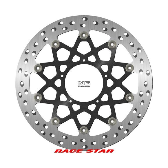 Round NG Race Star floating brake discRef: Ngd00796A / 1104084