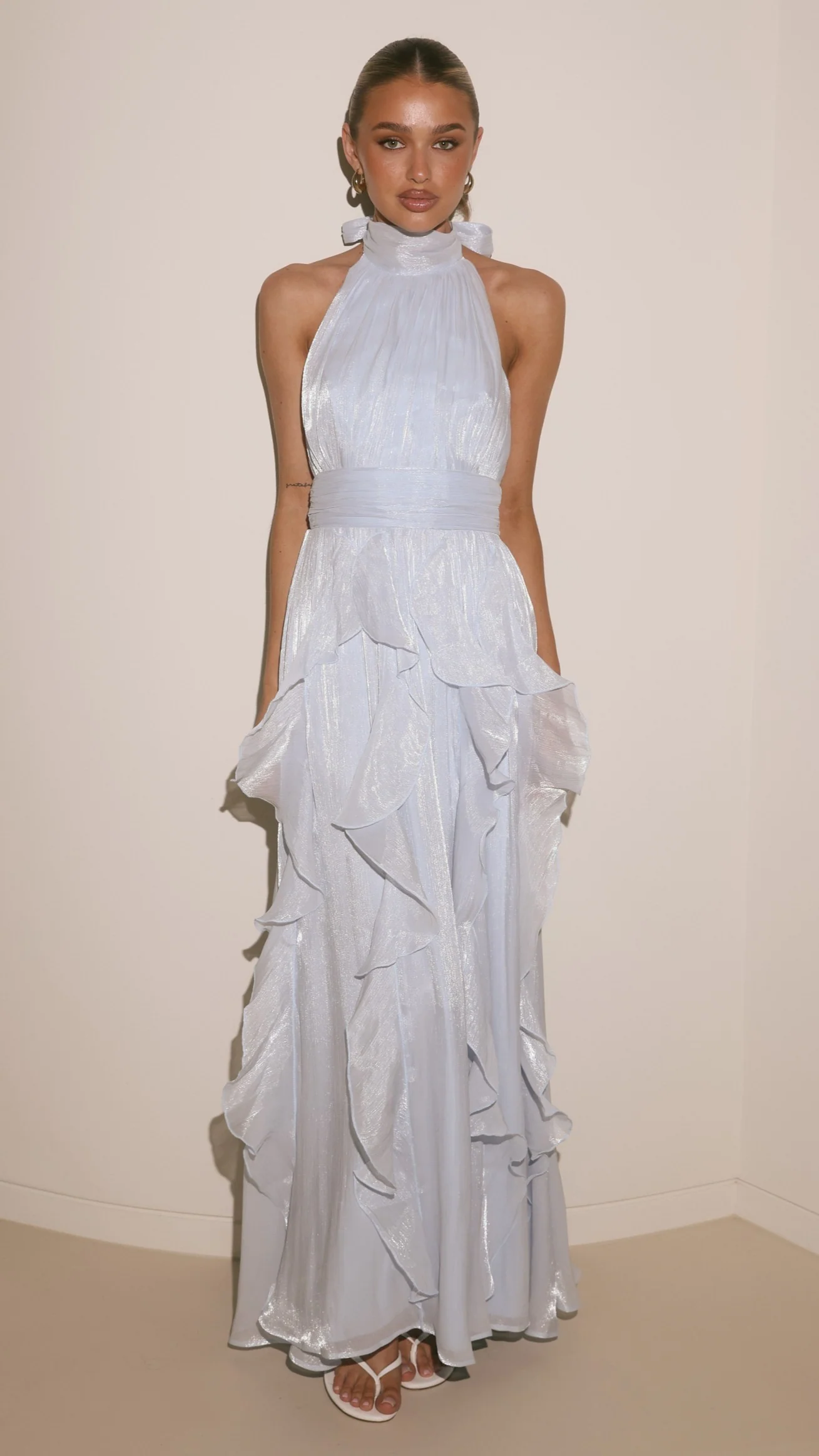 Tahli Maxi Dress - Baby Blue