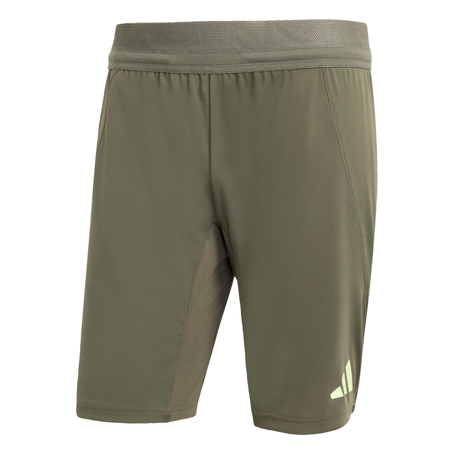 Mens adidas Pro Training Shorts 25/26 Dark Olive