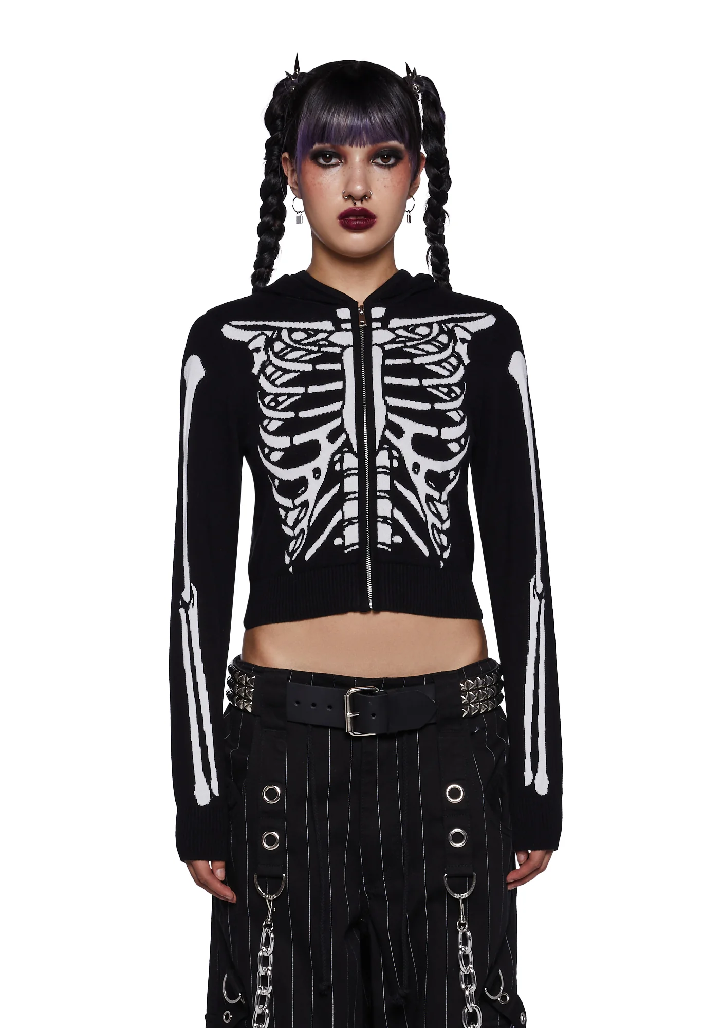 Mortuary Melody Zip-Up Hoodie