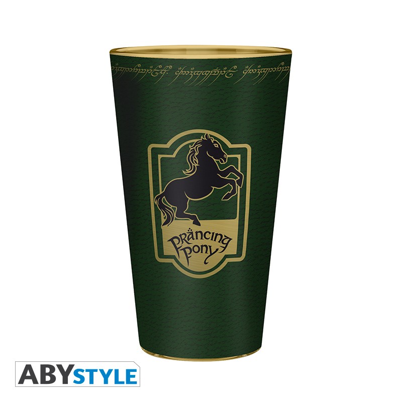 THE LORD OF THE RINGS Premium Large Glass Prancing Pony