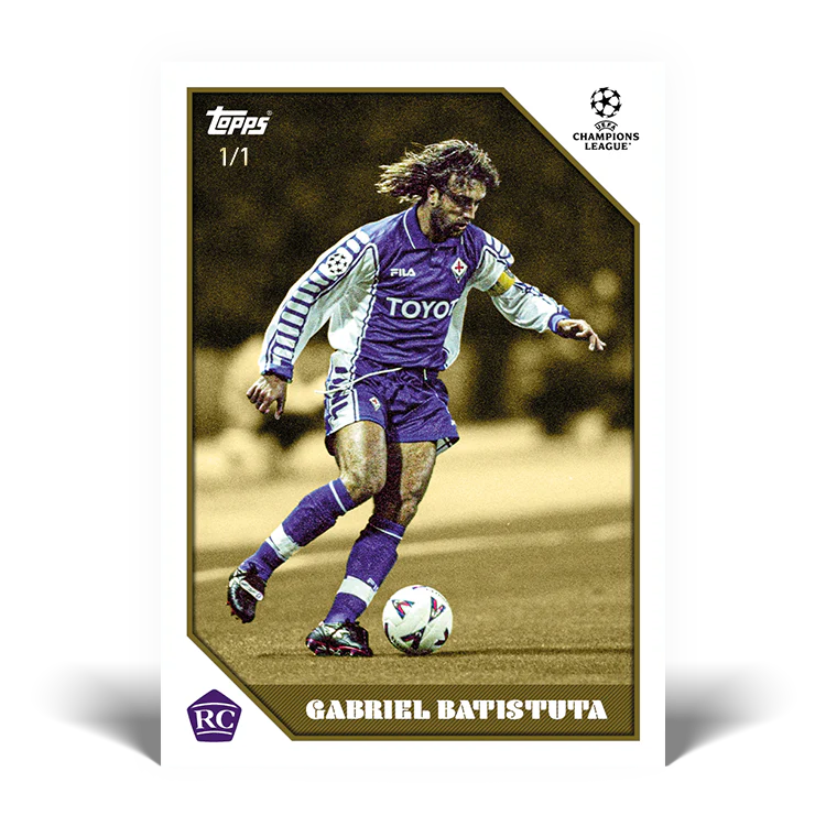 The Lost Rookie Card - Gabriel Batistuta