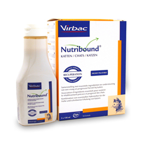 Virbac Nutribound Cat - 3x 150ml