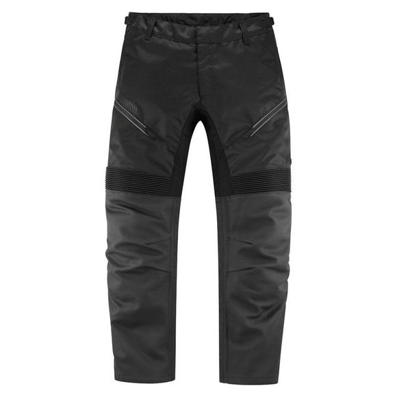 Motorcycle Pants Icon Contra2 Leather - BlackRef: IC0775