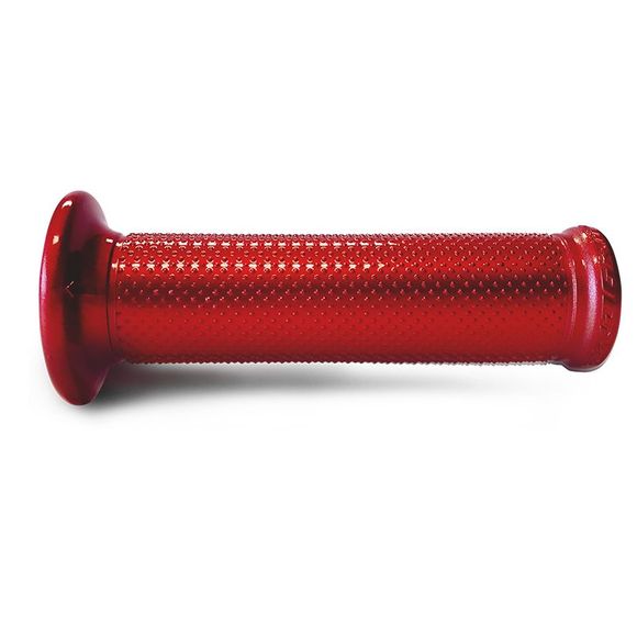 Progrip 717 Handlebar Grips aluminum look red 22/25 Universal - RedRef: PRG0337 / 717CRR