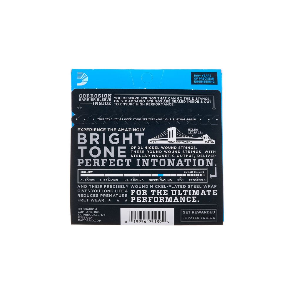Daddario EXL116 – Thomann Ireland