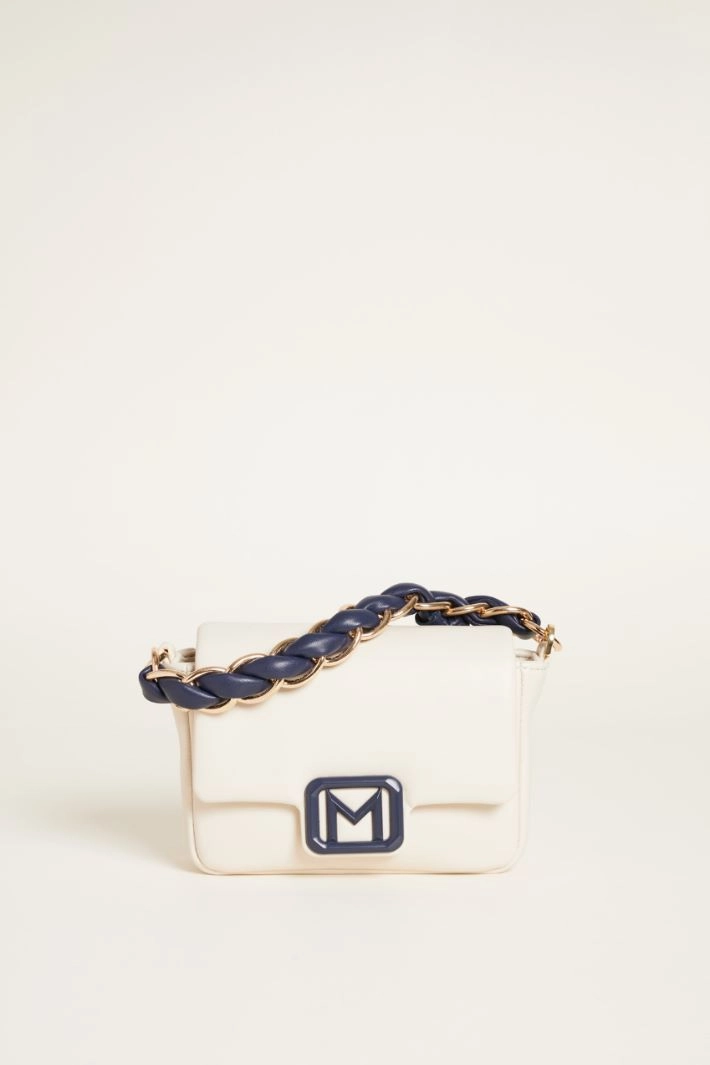 Padded bag in coated fabric - WHITE