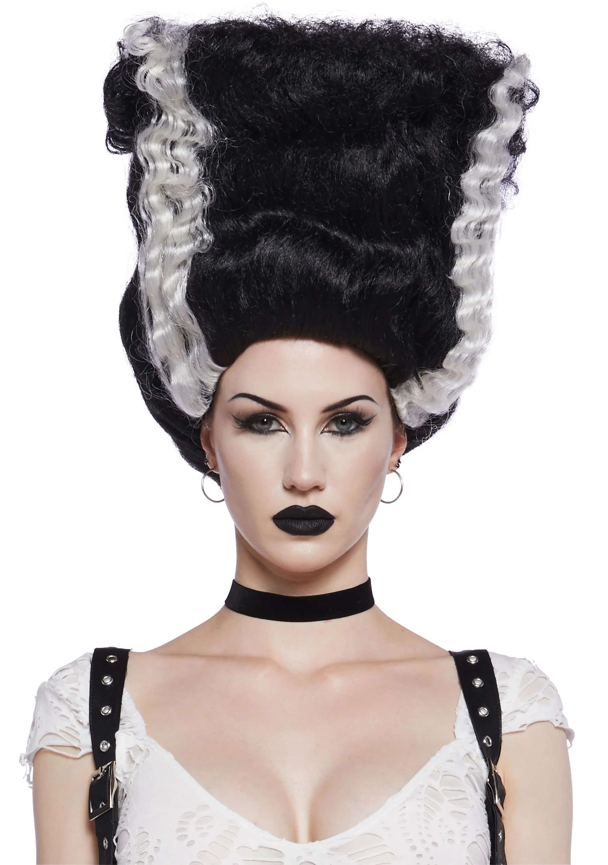 Reanimated Bride Premium Costume And Wig Set