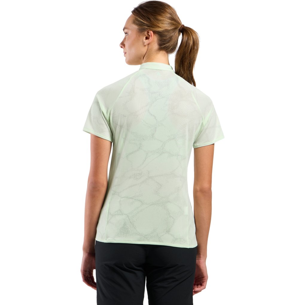 Odlo Ascent Chill-Tec Polo Shirt Women - ambrosia melange