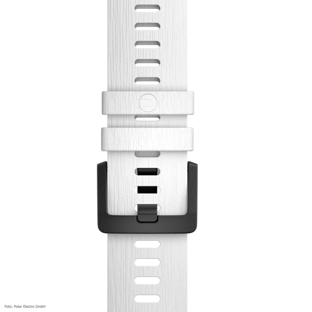 Polar Street X Wristband, 22mm - Snow White