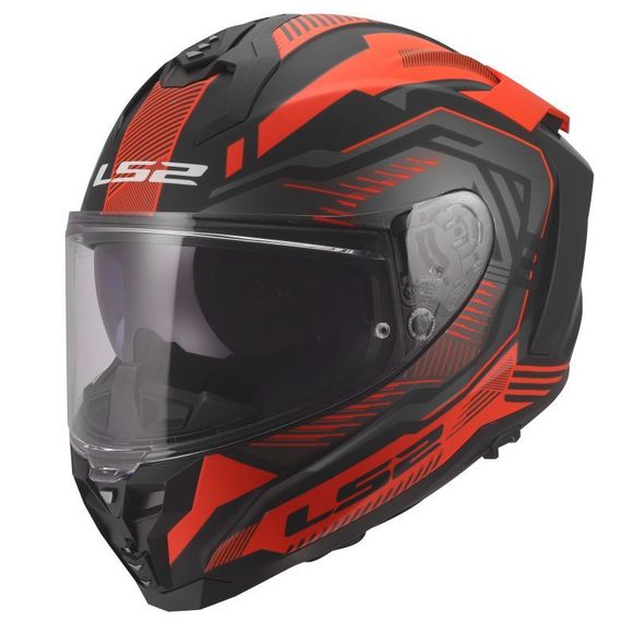 Full-Face Helmet LS2 FF817 CHALLENGER II- DRAVIX - Black / RedRef: LS1258