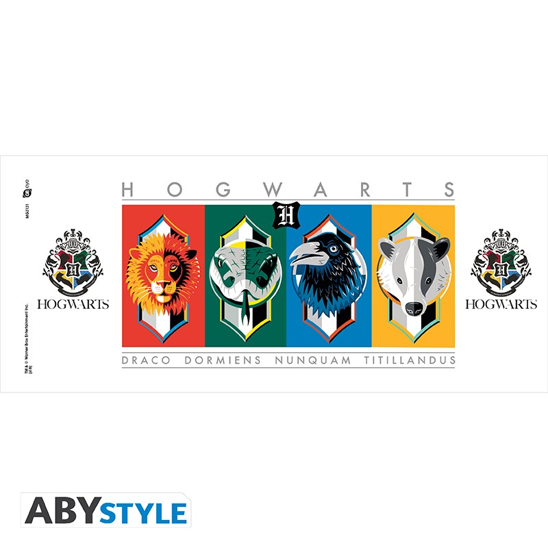 HARRY POTTER Mug House Crests Simple
