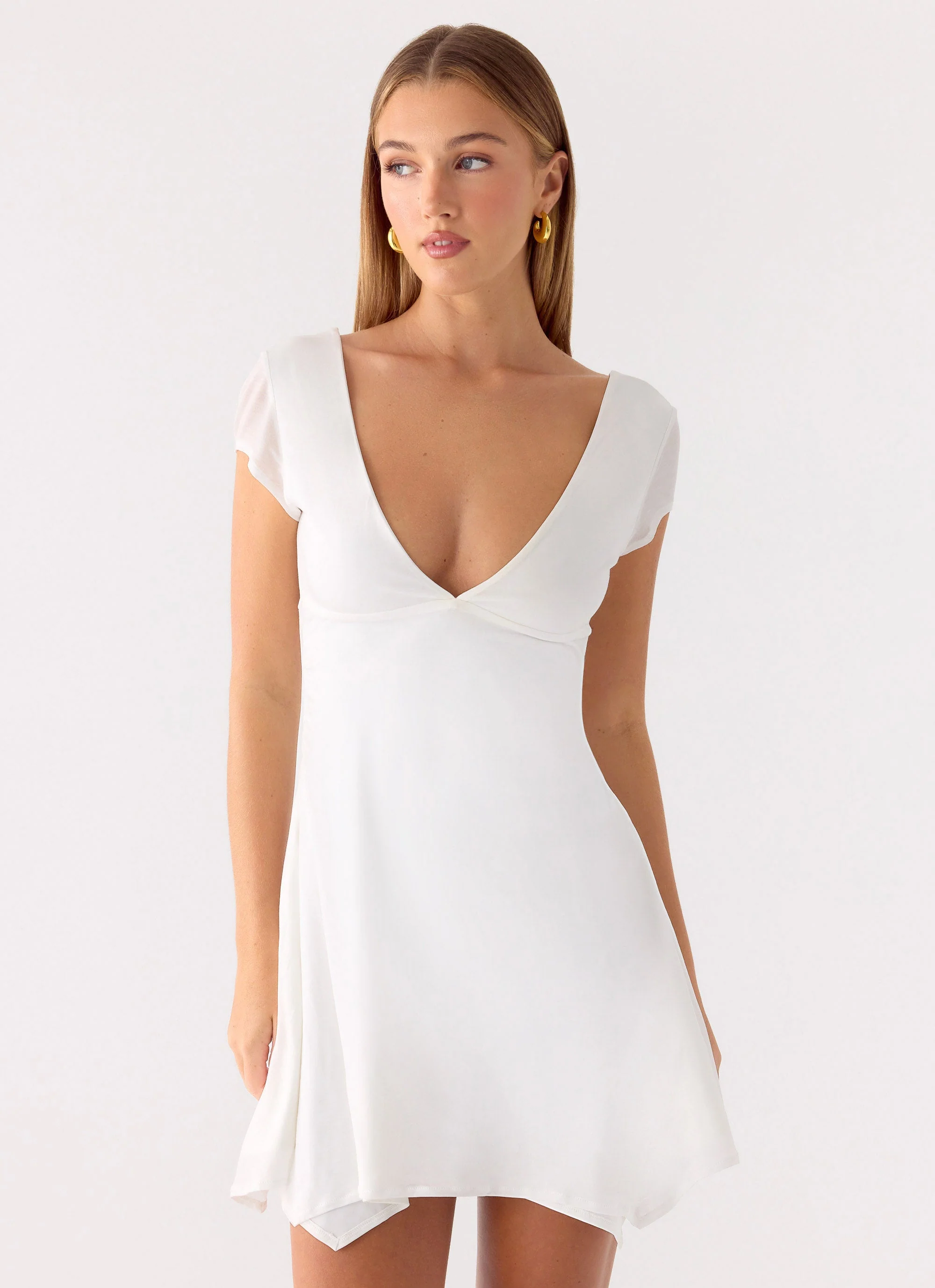 Zev Mini Dress - White