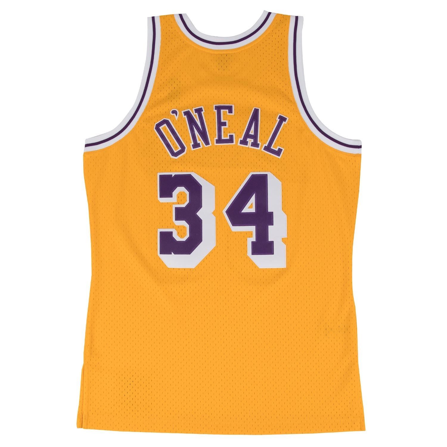 Shaq O'Neal #34 Los Angeles Lakers 1996-97 Swingman NBA Jersey Yellow
